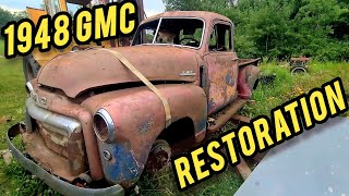 Restoration of a Rusty 1948 GMC Full Rebuild From Start to Finish [upl. by Uah707]