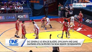 One Mindanao EAC Generals ug Benilde Blazers gipalukapa ang ilang kaatbang [upl. by Villada740]