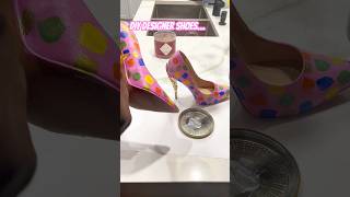 I DIYed designer shoes boring to Fab fashion diy shorts shoes style [upl. by Aihsekram]