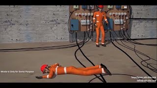 Good housekeeping means safe workplace  Safety Animation [upl. by Vernen310]