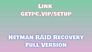 🔸Hetman RAID Recovery👀 HOW TO INSTALL 💻PCLAPTOP TUTORIAL 2024 no charge🎈 [upl. by Yrrehc520]