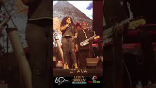 Etana live at Leroy Sibbles The Crowning Concert 83124 [upl. by Adnolat]