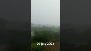 Sargodha beautiful rainy weather trending viralvideo youtubeshorts beauty sargodha rain cloud [upl. by Adnorat]