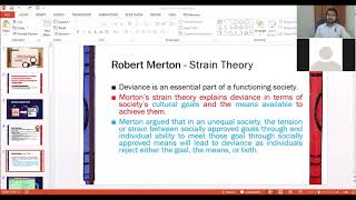 Deviance Theoretical perspective Lecture 01 by Muhammad Ramzan [upl. by Akinod]