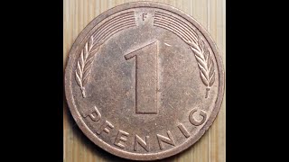 1 Pfennig 1985 Bundesrepublik Deutschland F [upl. by Watanabe]