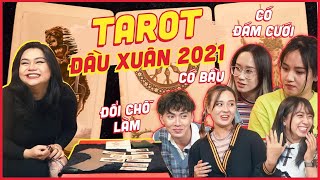 BÓI TAROT ĐẦU XUÂN 2021 Có đám cưới có bầu đổi chỗ làm [upl. by Sue431]