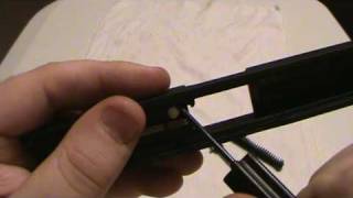 Reassembly of a stripped Glock pistol PART 2 [upl. by Akyssej]