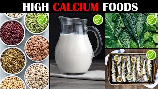 High Calcium Foods Best Foods Sources Of Calcium Foods Rich In Calcium [upl. by Erdne]