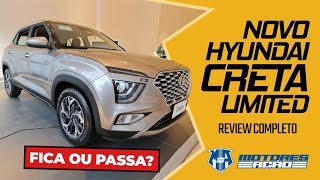 Hyundai Creta Limited 2022  Review completo  freire neto motores e ação [upl. by Nahtaj85]