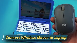 How to connect wireless mouse to laptop logitech mouse to laptop 24ghz wireless optical mouse [upl. by Nicky]