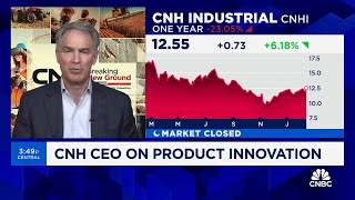 CNH Industrial CEO Scott Wine Demand is likely to be lower globally in 2024 [upl. by Ahsina367]