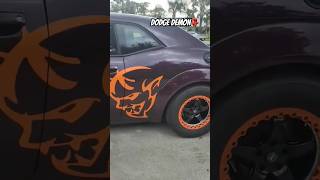 Is that a Dodge Demon😱👺srt demon hellcat [upl. by Yerak]