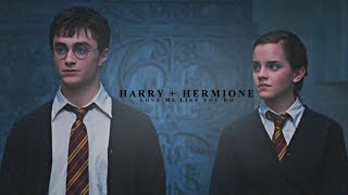 Hermione amp Harry  Love Me Like You Do [upl. by Atteynot666]