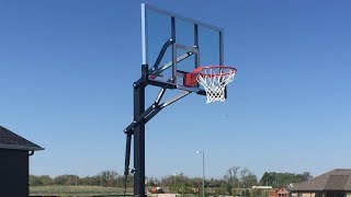 Silverback 60” InGround Basketball System Review  NBA Quality For Cheap [upl. by Enilegnave]