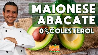 MAIONESE DE ABACATE CASEIRA FÁCIL DELICIOSA LOW CARB VEGANA [upl. by Namyac275]