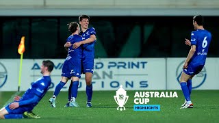 South Melbourne FC vs Olympic FC  Highlights  Australia Cup 2024 Round of 16 [upl. by Elin]