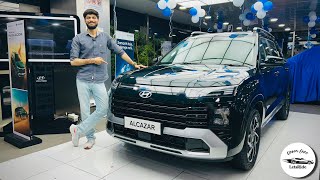 2024 Hyundai Alcazar facelift  Better than XUV700 amp Safari  Walkaround amp all features explained [upl. by Orson]