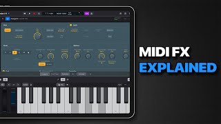 Logic Pro for iPad 2  MIDI FX explained [upl. by Naegem]