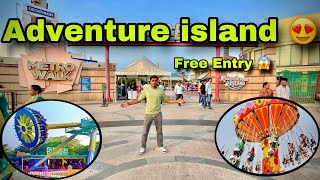 Adventure Island Rohini 😍  Amusement Park [upl. by Maire]