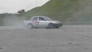 Teratocom  Proton Wira RWD Drift 4th Run [upl. by Dardani]