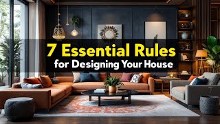 7 Essential Rules for Designing Your House  Expert Tips for Perfect Home Design [upl. by Loggins]