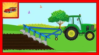 Desene Animate pentru Copii Tractorul la Ferma [upl. by Formica234]