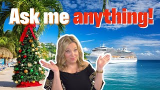 New to cruising We answer your cruise questions LIVE [upl. by Ahsinelg66]