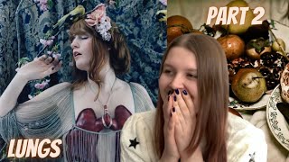 reacting to lungs by Florence and the machine part 2 [upl. by Hoffarth]