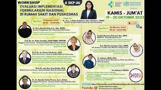 19 20 OKTOBER 2023  GRATIS 6 SKP IAI  SEMINAR KEFARMASIAN [upl. by Adnak]