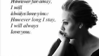 adele  lovesong with lyrics  HD [upl. by Aivatal926]