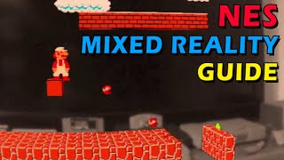 How to play NES games IN YOUR HOME with 3DSEN and the Meta Quest  Guide to Mixed Reality [upl. by Ymmat]