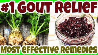 TOP 3 Herbal Supplements to Heal GOUT Natural GOUT Treatment Removal of Crystals Joints [upl. by Lang41]