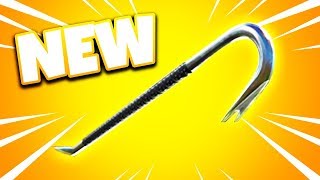 NEW UNLOCKING THE CROWBAR IN FORTNITE UPDATE CROWBAR GAMEPLAY [upl. by Rustin]