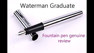 Waterman Graduate  An entry level fountain pen from Waterman [upl. by Welch]