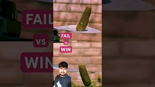 Fail VS Win Slow Motion slowmotion shorts short shortfeed [upl. by Irrok]