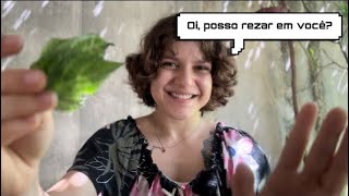 ASMR BENZEDEIRA REMOVENDO SUAS MÁS ENERGIAS 🌿🤍 [upl. by Bish]