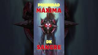 WoW  Cataclysm 🩸 STATS PRIORITARIOS de Caballero de la Muerte SANGRE 🩸DK  DAILYSHOW shorts [upl. by Karwan]