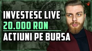 INVESTESC 20000 RON LIVE PE BURSĂ [upl. by Anigger]