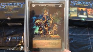 Sorcery TCG Boris Vallejo Amazon Warriors Grade Reveal [upl. by Etteniuqna]