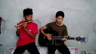 Asare mahina ma nepali flute jiban rai [upl. by Hgeilyak745]