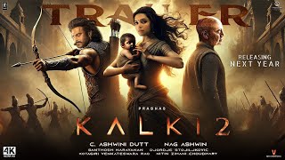 Kalki Part 2  Hindi Trailer  Prabhas  Deepika Padukone  Kamal Haasan  Amitabh B  Nag Ashwin [upl. by Welcher]