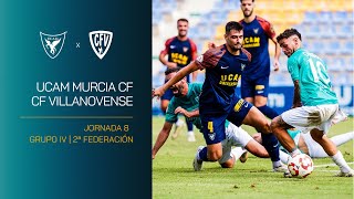 📺 Resumen UCAM Murcia CF vs CF Villanovense 11 [upl. by Ahras]