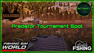 Jezioro Bestii  Predator Tournament Spot  Fishing Sim World 🎣 [upl. by Ztirf232]