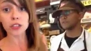 Florida Woman Rants at Dunkin Donuts Employees Over Forgotten Receipt [upl. by Oiramel]