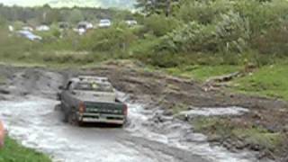 Hanksville Mud Bog  Game Wardens Truck [upl. by Navannod]