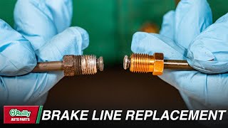 How To Replace Brake Hose and Line Cutting Flaring and Bending [upl. by Coriss]