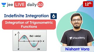 JEE Indefinite Integration L6  Class 12  Unacademy JEE  JEE Maths  Nishant Vora [upl. by Cahn215]