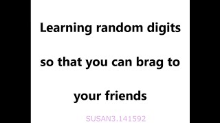 3 HOUR LOOP The Pi Song Lyric  100 Digits of Pi 😊 [upl. by Reeher]