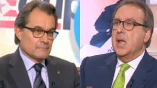 Sin piedad dantesco vapuleo a Artur Mas en una TV catalana [upl. by Clotilda]