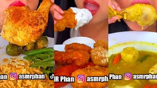 MUKBANGERS ONLY PHAN ASMR  ASMR DIFFERENT FOOD COMPILATION 😋 [upl. by Elgar162]